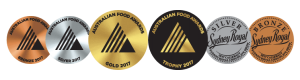 Australian Food Awards medals